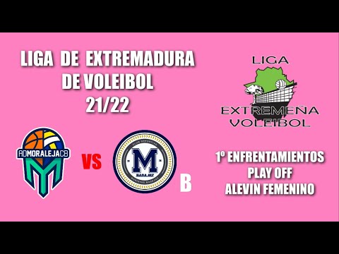 1ª FASE PLAY OFF LIGA VOLEIBOL 21/22 ALEVIN MORALEJA - MARISTAS B