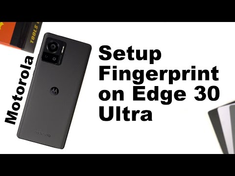 How to Setup Fingerprint on Motorola Edge 30 Ultra