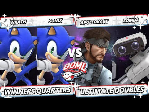 GOML 2025 - Wrath & Sonix Vs. ApolloKage & Zomba - Smash Ultimate - SSBU