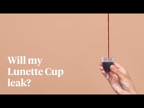 Lunette FAQs | Will my Lunette Cup leak?