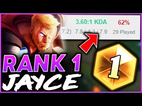 #1 JAYCE WORLD INSANE HIGH-ELO 1V9 HARD CARRY! (HIGH-ELO DESTRUCTION!) - League of Legends