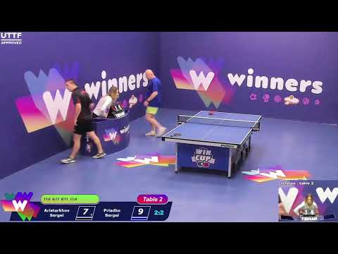 WINners CUP table 2  28.01  Aristarkhov Sergei - Priadko Sergei 12:30