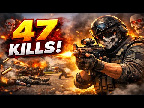 47 Kills Gameplay – Full Server Destroyed 💀🔥