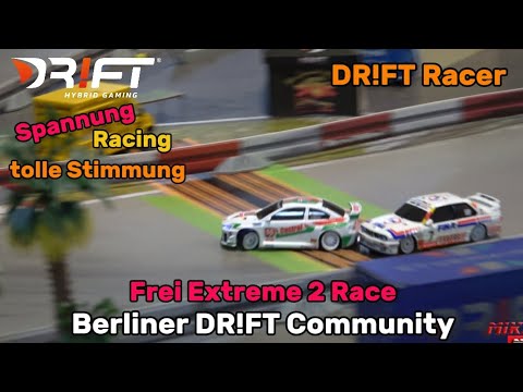 Knappe Entscheidung - Zweikämpfe Überholmanöver Emotionen bei der BDC - Faszination DR!FT Racer