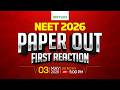 NEET 2026 Paper Out First Reaction Xylem NEET