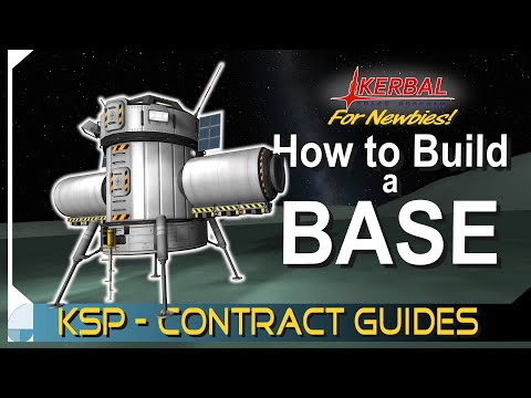 Build a New Surface Outpost on Minmus | KERBAL SPACE PROGRAM Contract Tutorials