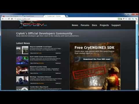 CryEngine 3 SDK Tutorial part 1: Download & Introduction (HD 2012)
