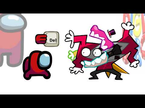 Mini Crewmate Kills The Amazing Digital Circus Ep. 8 Caine  | Among Us