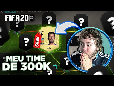 MEU NOVO TIME DE 300K PARA A FUTURA PRIMEIRA WL! - FIFA 20 ULTIMATE TEAM #04