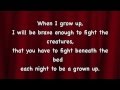 Matilda When I Grow Up With Lyrics