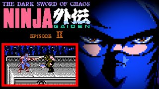Ninja Gaiden II: The Dark Sword of Chaos (NES) original version | full game completion session 🎮