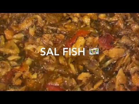 Sal Fish Stewed | Salt Fish