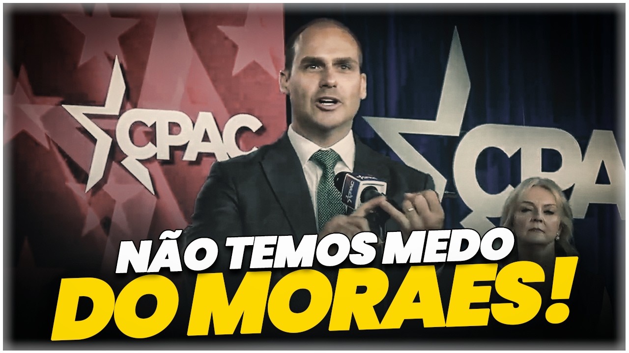 Expondo ao mundo no CPAC dos EUA todo sistema de perseguição no Brasil