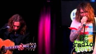 The Darkness - Love Is Not The Answer  (Studio Session at Radio 104.5)