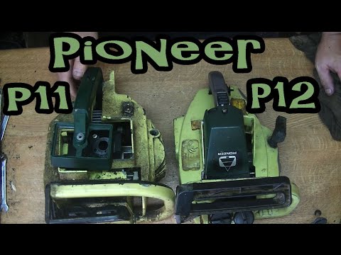Pioneer  P11 és  P12  - láncfűrész roncsok.