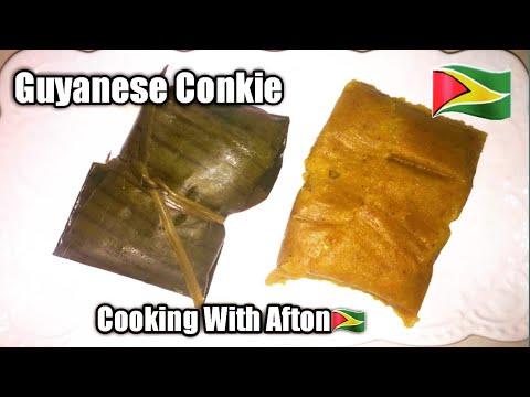 🇬🇾 Guyanese Conkie/Conkie/Guyanese Emancipation Recipe/Guyanese Food/ Cooking With Afton🇬🇾