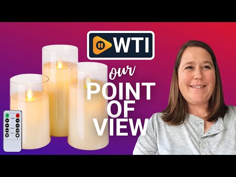Homemory Flickering Flameless Candles - WTI product video review