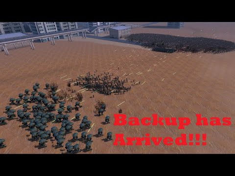 20,000 Skeleton Warriors vs Tornado Troopers - E02 Backup has Arrived!!: UEBS