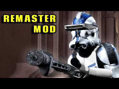 Star Wars: Battlefront 2 (2005, Remaster Mod) - Clone Troopers vs CIS Battle Droids!