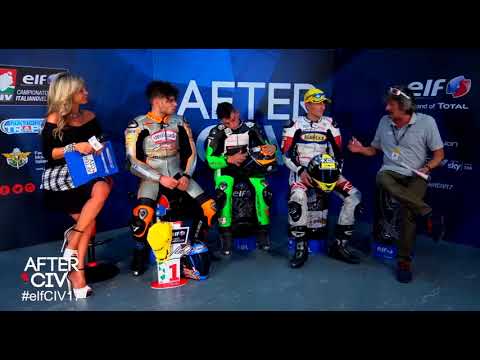 After CIV Puntata 20 - Vallelunga - Podio Moto 3