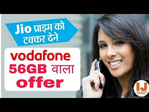 Vodafone offers 28GB & 56GB data and free calls for Rs 346