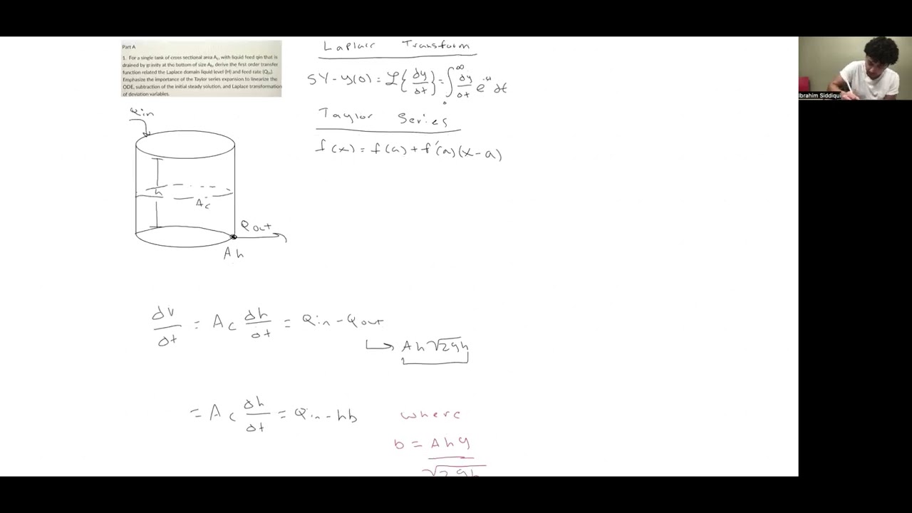 HW 4 Process Dynamics & Controls Part A