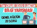 20 Zor Bilgi Sorusu ile Kaç Doğru Yapabilirsin?