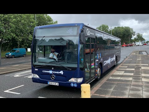 Go North East Connections 4 Mercedes Benz citaro 5361 Concord to Heworth