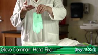 Donning Sterile Gloves ~ivyVILOs~ (Ivy Tech Community College, School of Nursing)