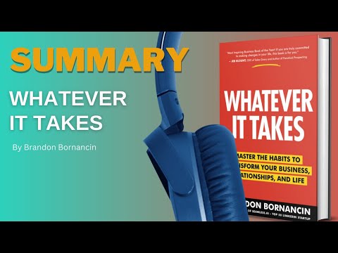 Whatever it takes by Brandon Bornancin