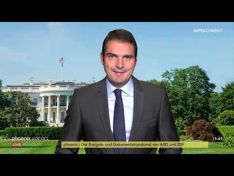 Jan Philipp Burgard zur Anhörung im Impeachment-Verfahren gegen Donald Trump am 13.11.19