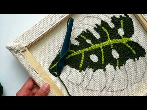 Punch Needle - Stitches in Detail