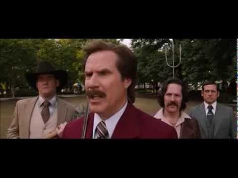 Anchorman 2 fight scene