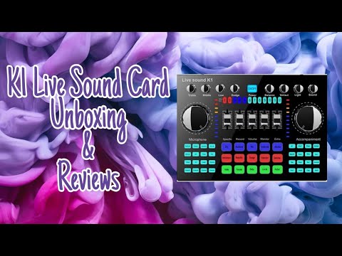 K1 Live Sound Card Unboxing & Review | May Opsahl Official