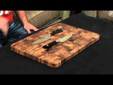 Wusthof Ikon vs. Shun Sora — 6 Inch Chef's Knife.