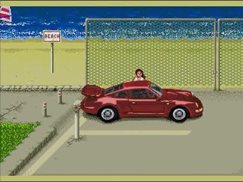 Sega Genesis - California Games - Skanting - No Fall - Ending - Porsche 911- High Score 9450