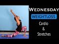 Wednesday Weight-loss | Daily Yoga | Cardio & Stretches | Yogalates with Rashmi