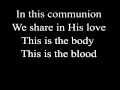 Communion (lyrics) - Third Day 