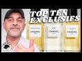 TOP 10 CHANEL LES EXCLUSIFS FRAGRANCES RANKED | FAVORITE CHANEL LES EXCLUSIFS PERFUMES