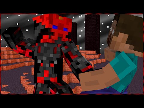 Minecraft Animation: EPIC Fight with Herobrine Vs The Builder (Ultimate End Battle)