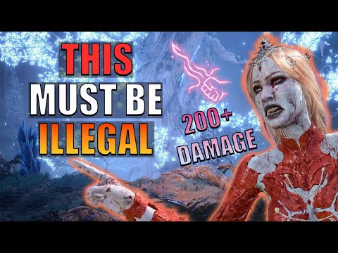 This BROKEN Patch 8 Build Does Too Much Damage [BG3 Montage]