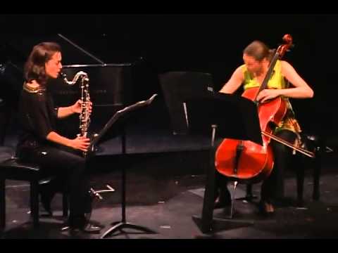 Capriole for bass clarinet and cello by Kimmo Hakola