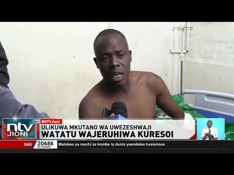 Watatu wajeruhiwa kwa kupigwa risasi Kuresoi