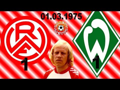 Rot Weiss Essen - Werder Bremen  1:1 / 1975