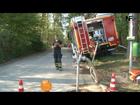 20.04.2018  - Bombe bei Waldbrand gefunden
