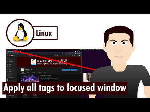 dwm - Apply all tags to focused window