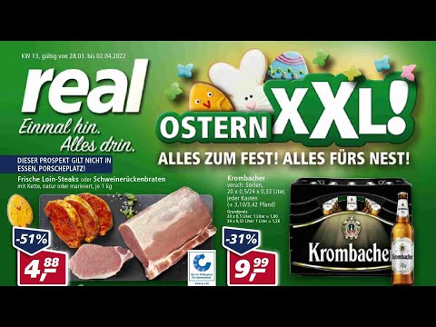 🛒 Real Katalog Prospekt 28. März bis 2. April 2022 - Neuigkeiten, Angebote Deutschland 🇩🇪