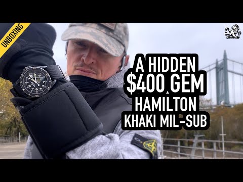 A 38mm $400 US Special Forces Submariner: Hamilton's Underrated & Hidden Military Khaki Dive Watches