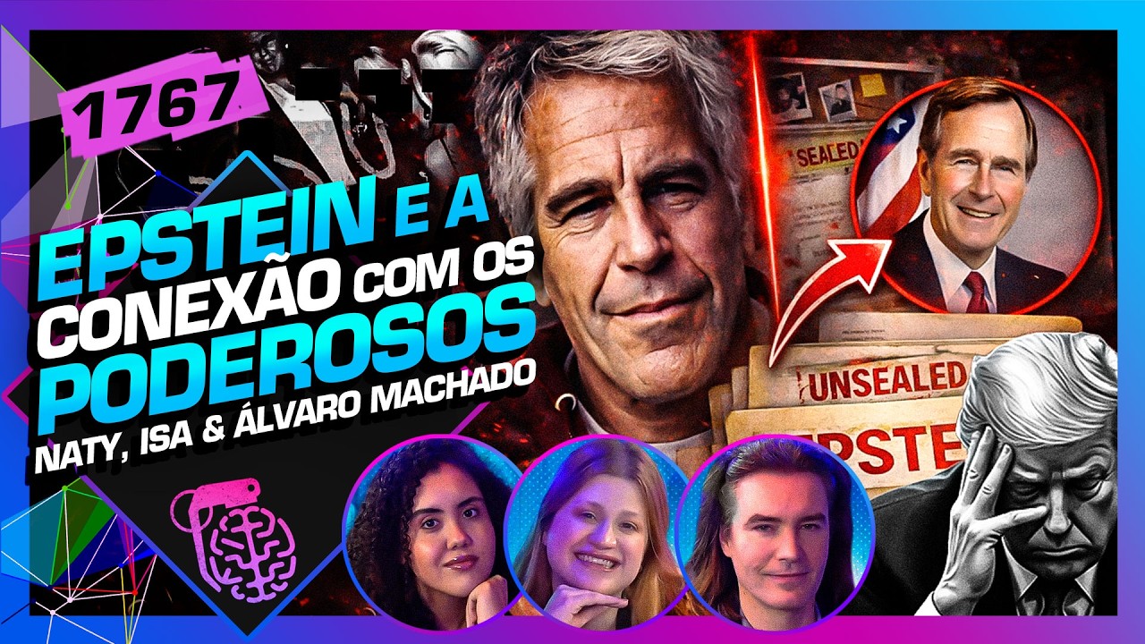 EPSTEIN E A CONEXÃO COM OS PODEROSOS: NATY, ISA E ÁLVARO DIAS - Inteligência Ltda. Podcast #1767