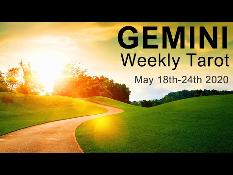 GEMINI WEEKLY TAROT READING  "RISING IN POWER GEMINI" May 18th-24th 2020 Intuitive Tarot Forecast